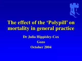 The effect of the ‘Polypill’ on mortality in general practice