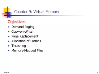 Chapter 9: Virtual Memory