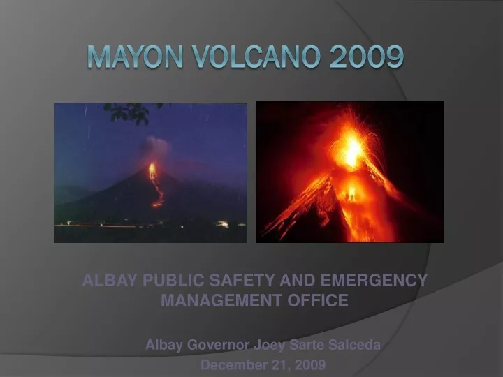 albay public safety and emergency management office