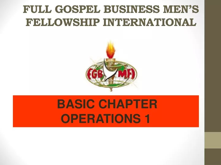 full gospel business men s fellowship international