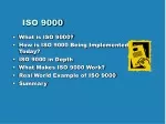 PPT - The ISO 9000 Standards for Quality Management Systems PowerPoint ...