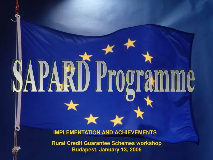 sapard programme