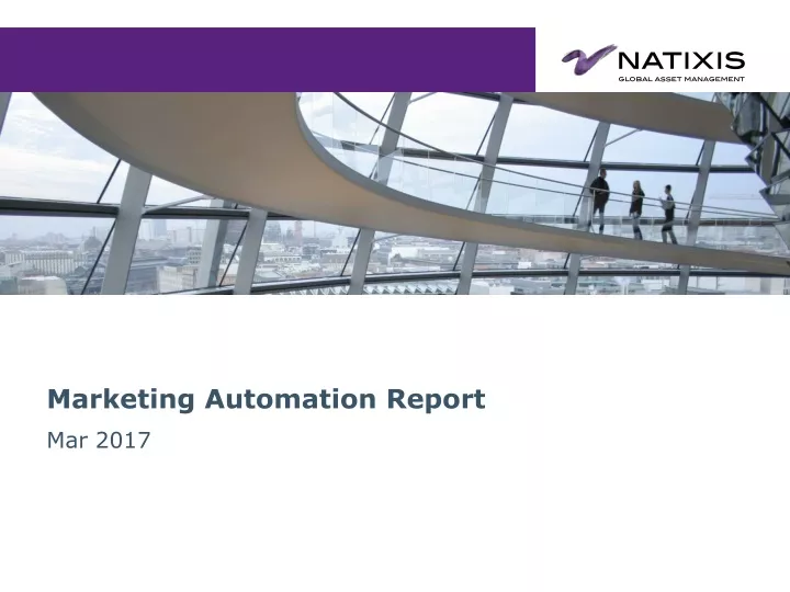 marketing automation report