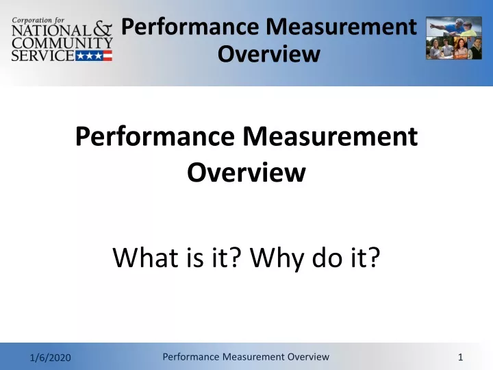 performance measurement overview