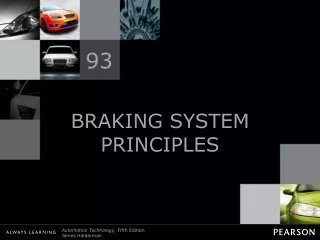 BRAKING SYSTEM PRINCIPLES