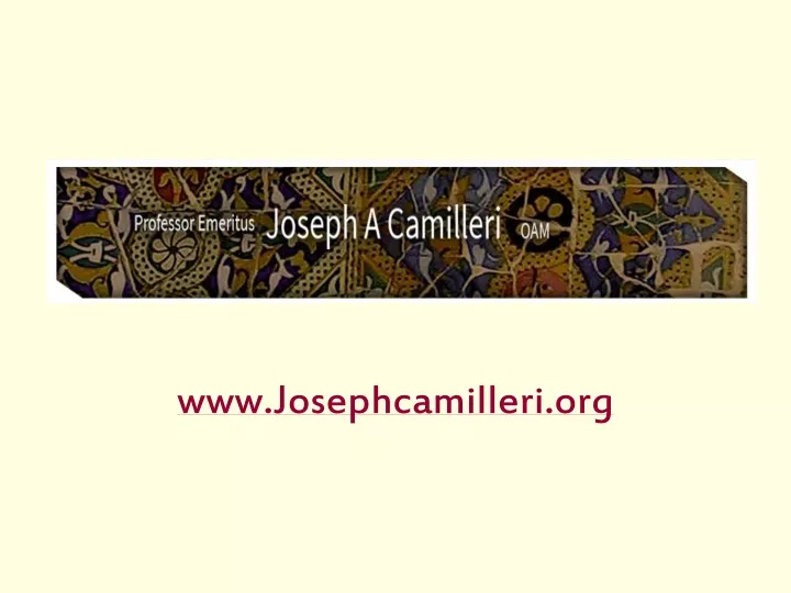 www josephcamilleri org