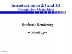 Mastering Realistic Rendering: Shading Concepts in 2D & 3D Graphics - slide 1