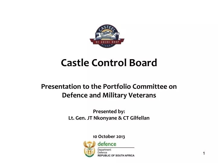 castle control board presentation