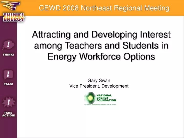 cewd 2008 northeast regional meeting