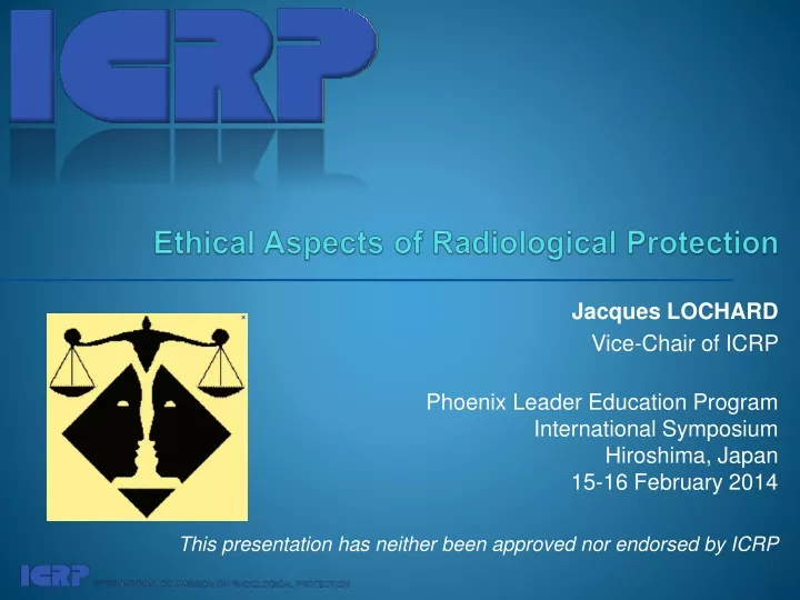 ethical aspects of radiological protection