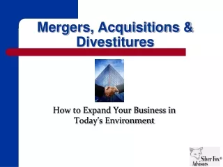 Mergers, Acquisitions &amp; Divestitures