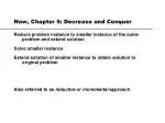 Mastering Decrease and Conquer Technique in Algorithms - slide 1