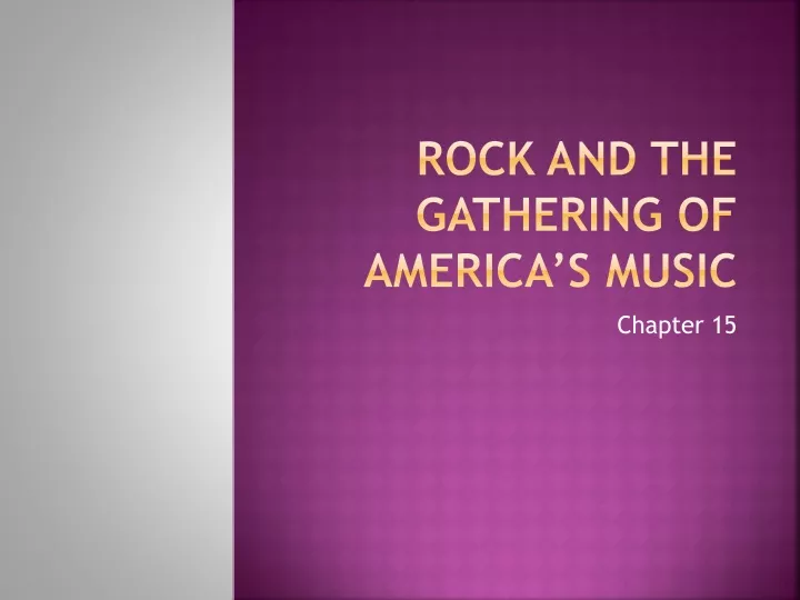 rock and the gathering of america s music