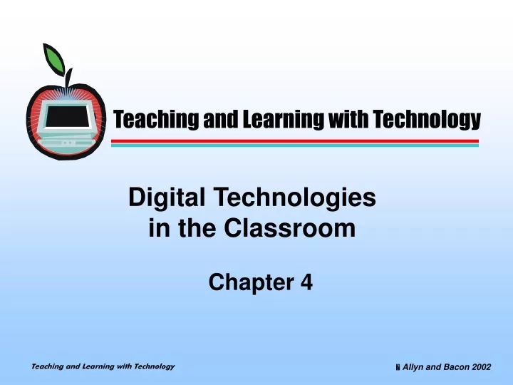 digital technologies in the classroom