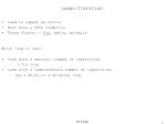 Loops/Iteration - slide 1