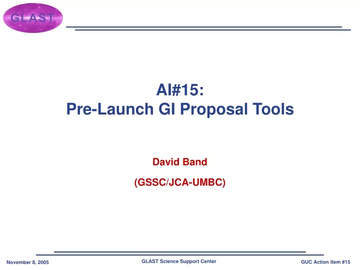 ai 15 pre launch gi proposal tools