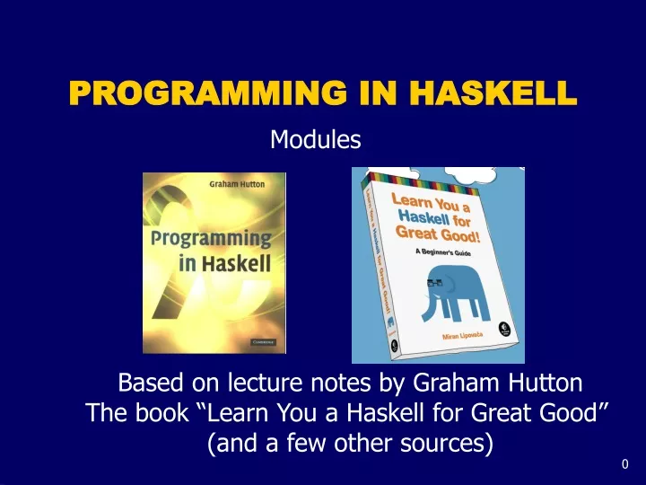 programming in haskell