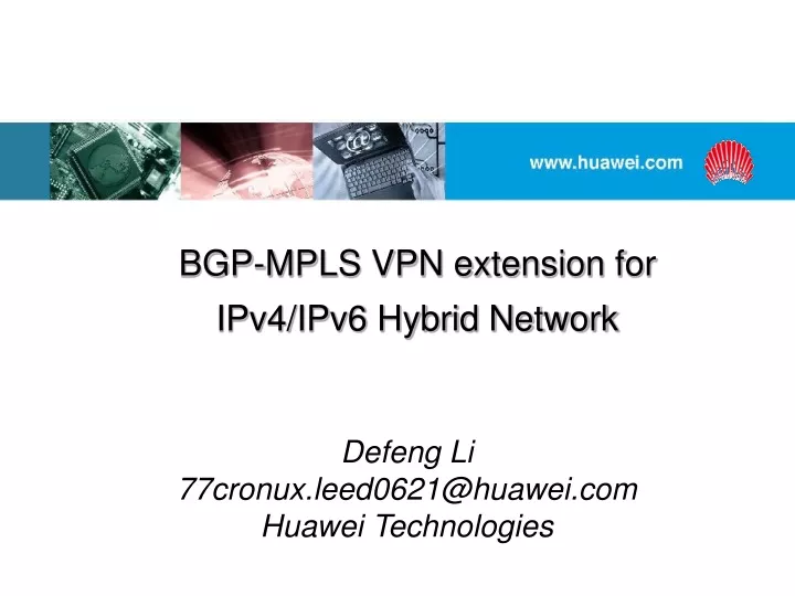 bgp mpls vpn extension for ipv4 ipv6 hybrid network