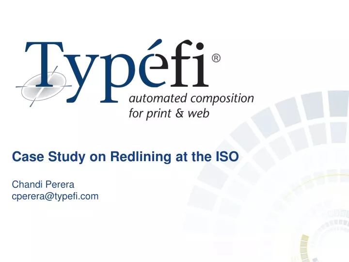 case study on redlining at the iso chandi perera