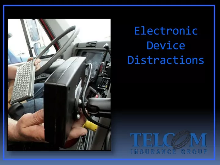 electronic device distractions