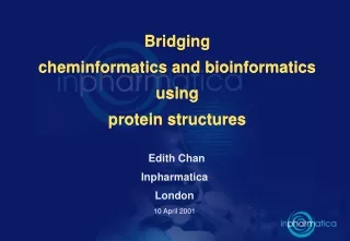 Bridging  cheminformatics and bioinformatics using  protein structures