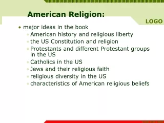 American Religion: