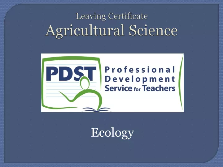 leaving certificate agricultural science