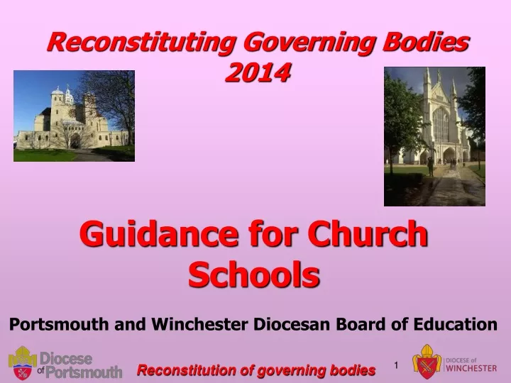reconstituting governing bodies 2014