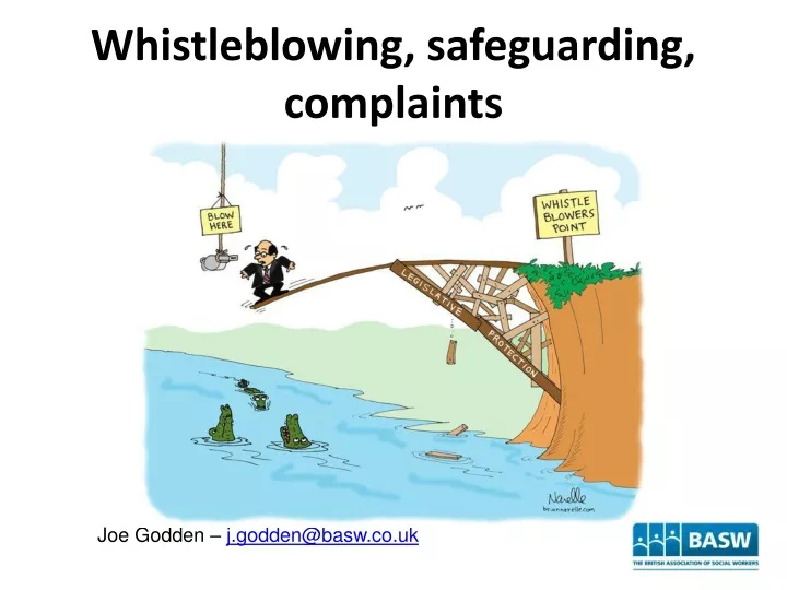 whistleblowing safeguarding complaints