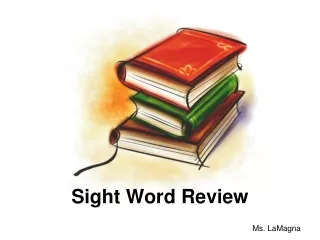 Sight Word Review
