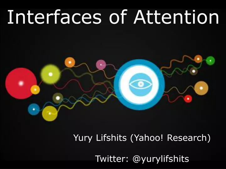 interfaces of attention