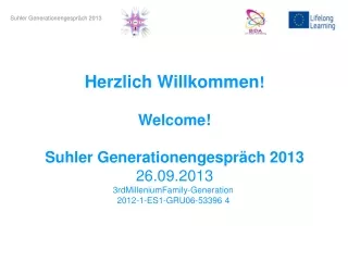 Suhler Generationengespräch 2013