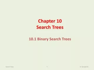 chapter 10 search trees