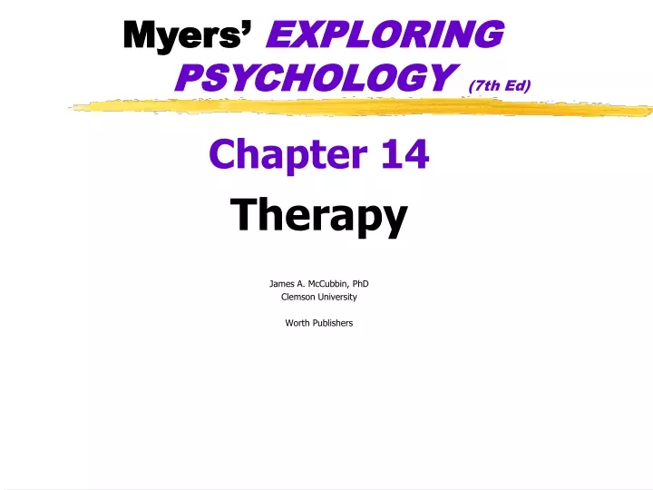 PPT - Myers’ EXPLORING PSYCHOLOGY (7th Ed) PowerPoint Presentation - ID ...