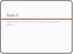 Strategies for Addressing Unemployment and Inflation Dynamics through Fiscal and Monetary Policies - slide 1