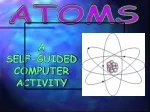 Atoms Self-Guided Lesson: Understanding Atomic Theory with Interactive Activities - slide 1