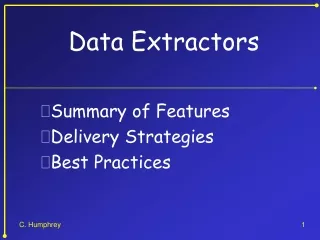 Data Extractors