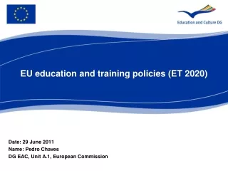 EU education and training policies (ET 2020)