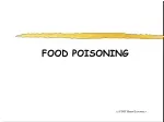 FOOD POISONING - slide 1