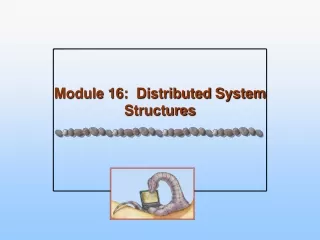 Module 16:  Distributed System Structures