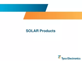 SOLAR Products