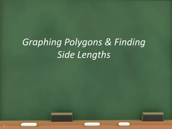graphing polygons finding side lengths