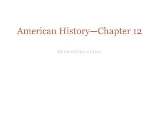 American History—Chapter 12