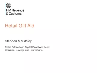 Retail Gift Aid