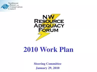 2010 Work Plan