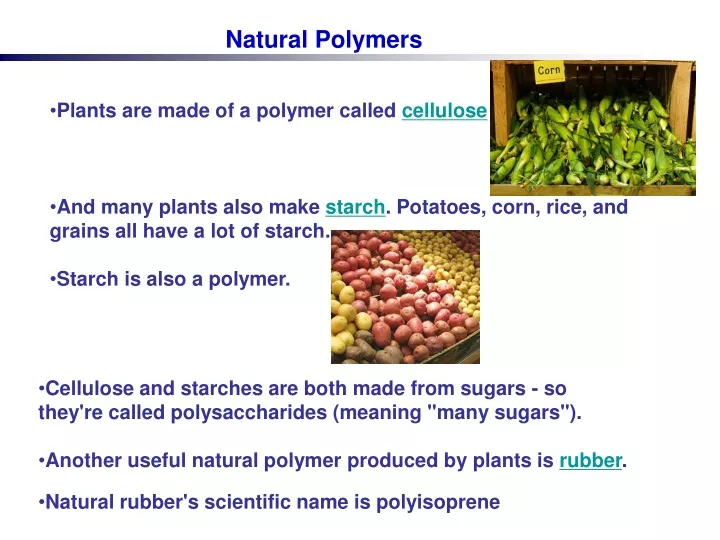 natural polymers