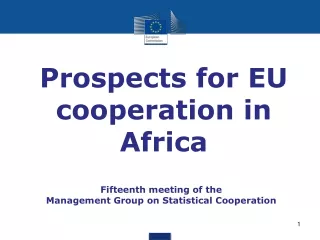 Prospects for EU cooperation in Africa