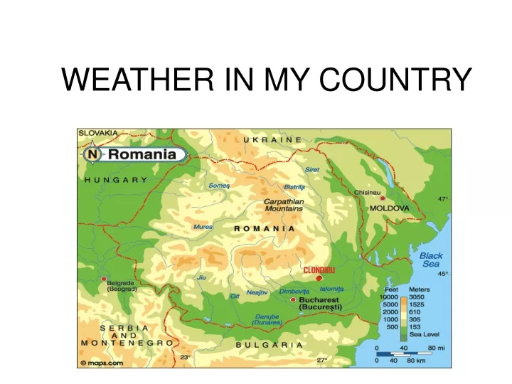 weather in my country