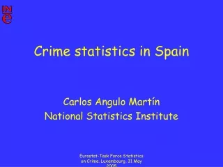 Crime statistics in Spain