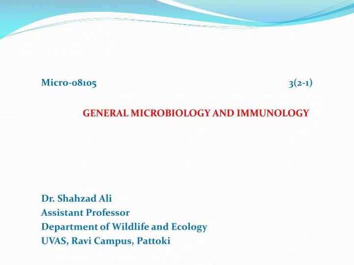 micro 08105 3 2 1 general microbiology